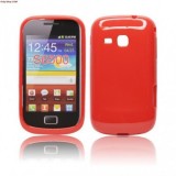 Husa silicon Jelly Samsung Galaxy mini 2 S6500 Rosu