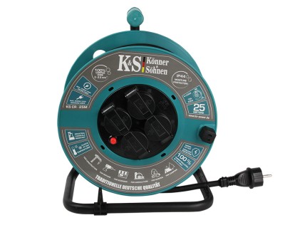Prelungitor electric pe tambur Konner-Sohnen KS CR-25M, 25 m foto