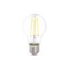 Bec LED Filament A60 8W E27 6500K Alb Rece 800lm Total Green, echivalent 60W, 20000h, Sticla clara, IP20