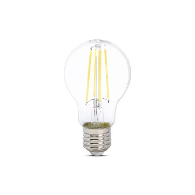 Bec LED Filament A60 8W E27 6500K foto