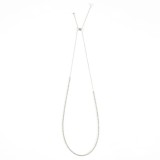 Colier reglabil cu pietre acrilice