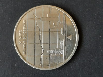 10 Euro &amp;quot;50 Jahre Deutsche Bundesbank&amp;quot; J, 2007, RFG - A 2659 foto
