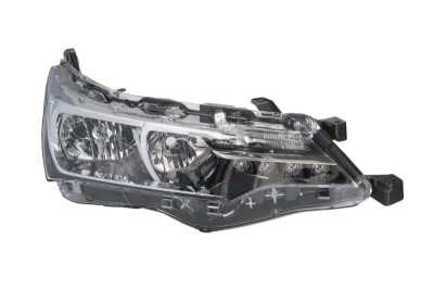 Far Toyota Corolla (E17), 06.2016-12.2019, partea Dreapta, cu lumina timp de zi tip LED; H11+HB3+tip bec LED+WY21W; electric; fara ornament; cu motor foto