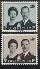 BC507, Luxemburg 1964, 2 serii personalitati (2 poze)