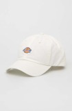 Dickies șapcă de baseball din bumbac culoarea alb, cu imprimeu DK0A4TKVC581-CLOUD