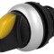 Comutator Rotativ 22mm Galben 2 Pozitii