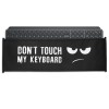 Husa Tastatura Logitech MX Keys Wireless Kwmobile, Plastic, Alb/Negru, Protectie Praf si Zgarieturi