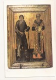 RF163 - Carte Postala - Muzeul national de arta Bucuresti- Icoana Sf. Simion si Sava. Tara Romaneasca, necirculata