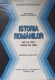 ISTORIA ROMANILOR DE LA 1821 PANA IN 1989. MANUAL PENTRU CLASA A XII-A-MIHAI MANEA, BOGDAN TEODORESCU-346057