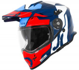 Casca enduro/atv JUST J34 Pro Tour, culoare rosu/albastru, marime XL Cod Produs: MX_NEW KASJUS444