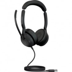 Casti Call Center Jabra Evolve2 50 MS Stereo USB-A/Bluetooth, Noise-cancellation (Negru)