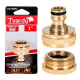Conector robinet de 1&quot; cu reductor de 3 / 4&quot; Brass Line, Tvardy T07325