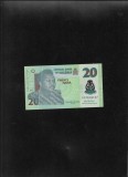Rar! Nigeria 20 naira 2022 seria7019107! radar cu defect de taiere