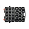 Set Chei Filtru Ulei Yato YT-0596, 38 Bucati, 65-120mm, 3/8&quot;, Profesional
