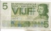 Bancnota 5 gulden 1966 - Olanda