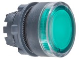 Comutator Apăsare 22mm Verde IP20