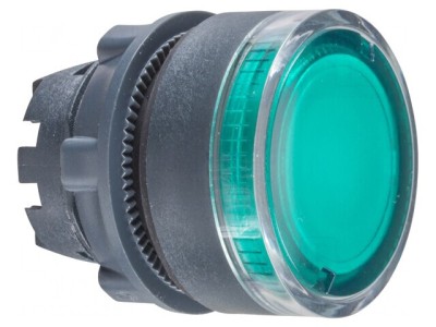 Comutator Apăsare 22mm Verde IP20 foto