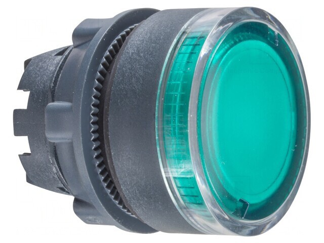 Comutator Apăsare 22mm Verde IP20