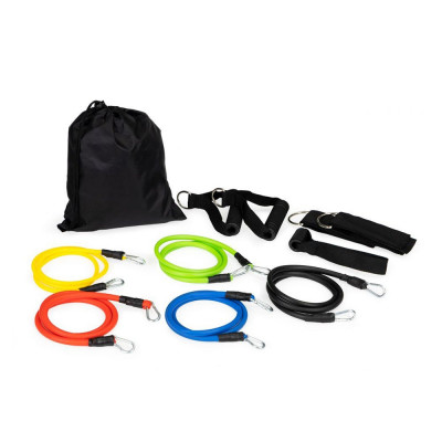 Set 5 corzi elastice, MODERN HOME, extensoare pentru antrenament fitness foto