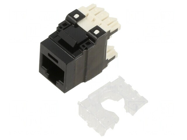 Soclu RJ45 Cat 6a 8p8c Negru