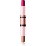 Makeup Revolution Blush &amp; Highlight blush cremos și iluminator stick culoare Sparkling Wine Shine 2x4,3 g