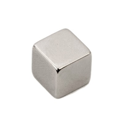 Magnet neodim cub cu latura de 5mm - set de 20 bucati foto