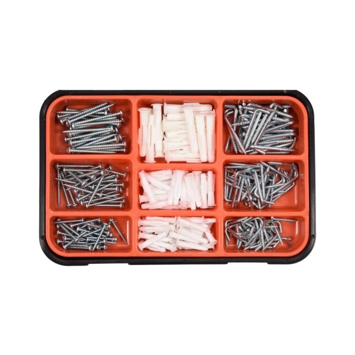 Set holsuruburi si dibluri 290 piese Vorel 24112