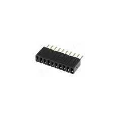 Conector 10 pini, seria {{Serie conector}}, pas pini 1.27mm, CONNFLY - DS1065-07-1*10S8BV