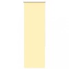 Jaluzea cu role opace galben 40x150 cm lățime material 35,7 cm