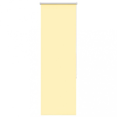 Jaluzea cu role opace galben 60x175 cm lățime material 55,7 cm foto