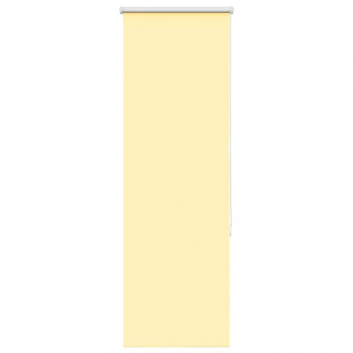 Jaluzea cu role opace galben 60x175 cm lățime material 55,7 cm