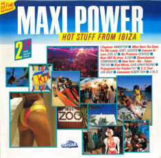 Vinil 2XLP Various ?? Maxi Power - Hot Stuff From Ibiza (EX) foto