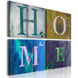Cumpara ieftin Tablou - Make yourself at home 80x80 cm