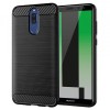 Husa Techsuit Carbon Neagra pentru Huawei Mate 10 Lite, Protectie Premium, Anti-zgarieturi, Compatibilitate Perfecta
