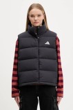 adidas vestă de puf Helionic culoarea negru, de iarna, JN2090