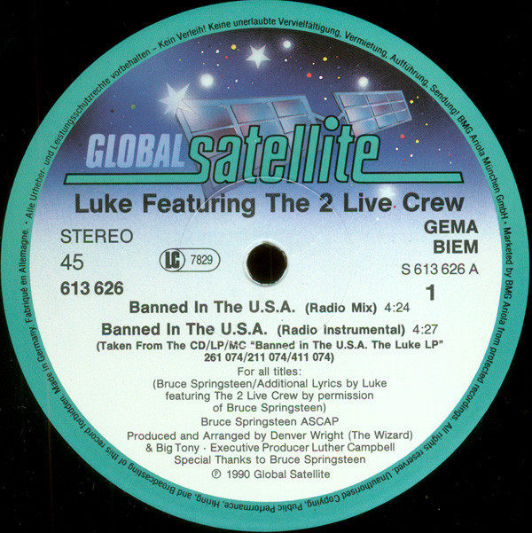 Luke - Banned In The U.S.A. (Vinyl)