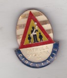 bnk ins Insigna pionier Patrula scolara de circulatie - mare