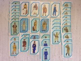 File de istorie cartonase carti joc din epoca de aur IPBT RSR vezi foto 37 cu tot cu dubluri