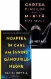 Noaptea in care am invins gandurile negre + Cartea femeilor care merita mai mult - Editura Bookzone