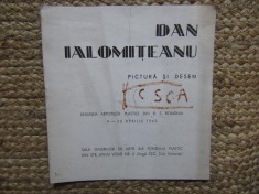 CATALOG DE EXPOZITIE DAN IALOMITEANU PICTURA SI DESEN