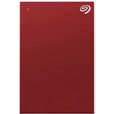 Hard disk extern Seagate One Touch Portable, 1 TB, USB 3.0, Rosu foto