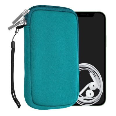 Husa Universala pentru telefon M - 5,5 inch, Neopren, Verde, 46188.2.78, kwmobile foto