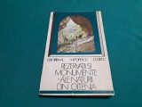 REZERVAȚII ȘI MONUMENTE ALE NATURII DIN OLTENIA + HARTA/ B.BOB&Icirc;RNAC / 1984*20