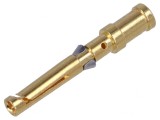 Pin Mamă Aurit 16AWG 10A Crimpat