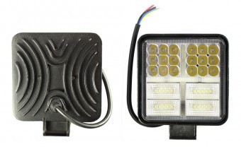 Proiector LED patrat 54 LED -126W foto