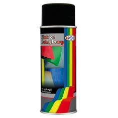 Spray vopsea Negru Lucios pentru suprafete plastice 400ml Wesco