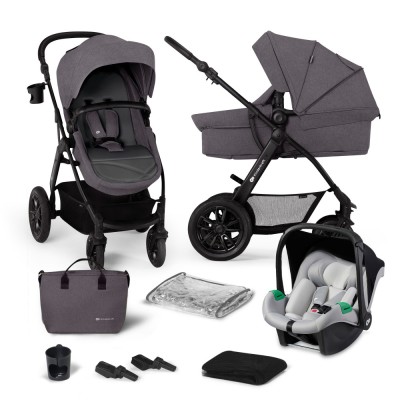 CARUCIOR MULTIFUNCTIONAL KINDERKRAFT XMOOV, 3 IN 1, DARK GREY foto