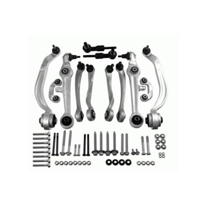 Kit reparatie brate suspensie roata fata Audi A4 B5 1994-2001, A6 C5 1997-2004, Skoda Superb 3U4 2002-2008, Vw B5 3B 1997-2000, SRLine Polonia, con d