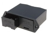 Suport tip sertar pentru baterie 9V - Panou negru