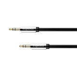 Cablu jack 3.5 mm - 3.5 mm Kruger &amp;amp; Matz, 1 m, Negru